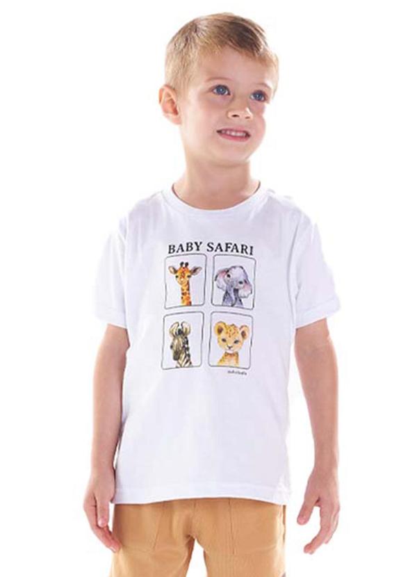 Pulla Bulla - Camiseta Malha Branco