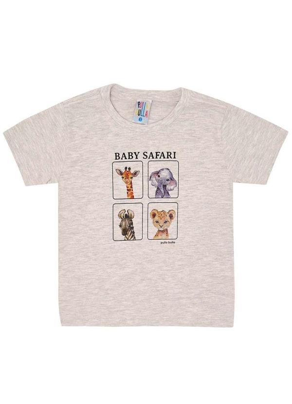 Pulla Bulla - Camiseta Malha Cinza