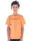 Pulla Bulla - Camiseta Malha Branco - variação: Laranja