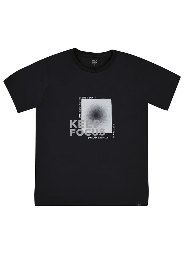 Pulla Bulla - Camiseta Malha Preto