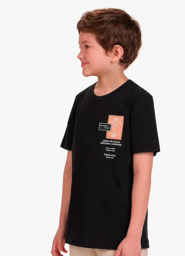 Trick Nick - Camiseta Preto 4
