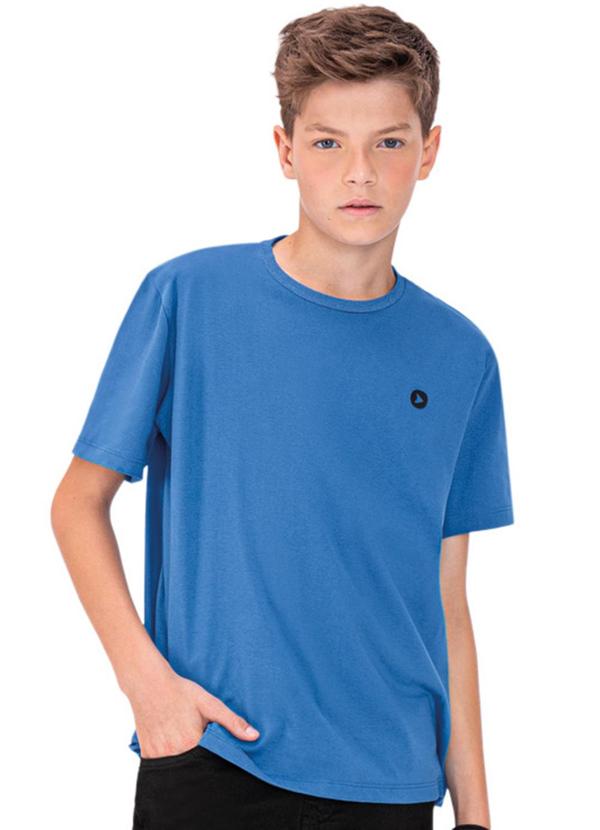 Lemon - Camiseta Teen Menino Azul