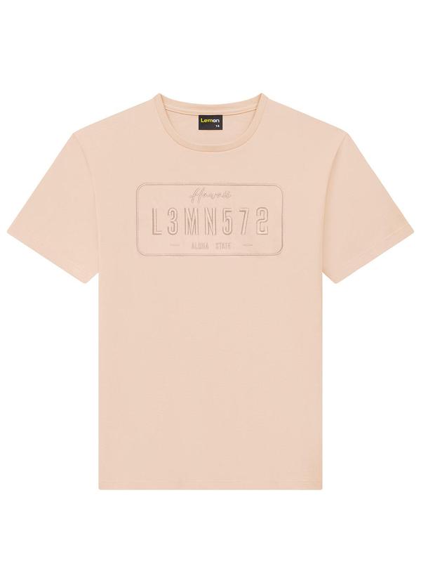 Lemon - Camiseta Teen Menino Bege 3