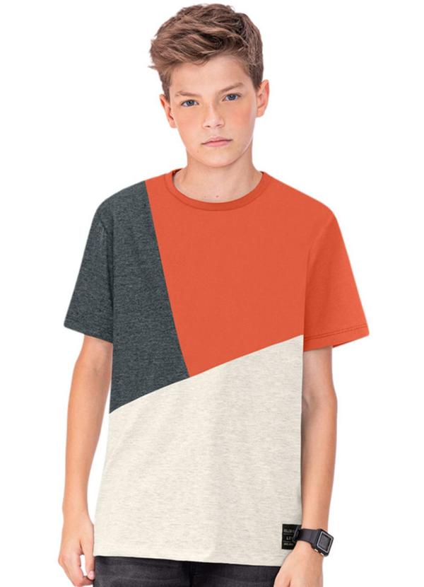 Lemon - Camiseta Teen Menino Mescla