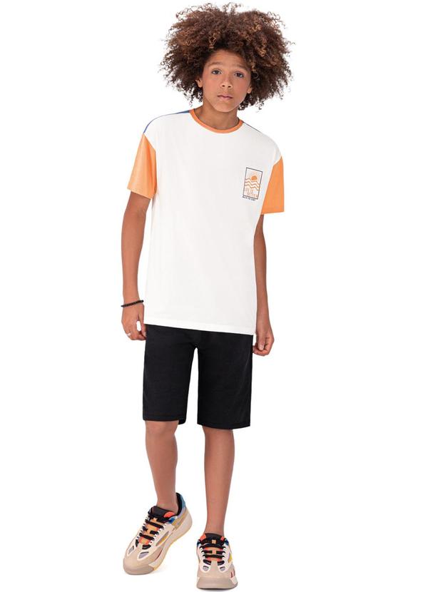 Lemon - Camiseta Teen Menino Off White 2