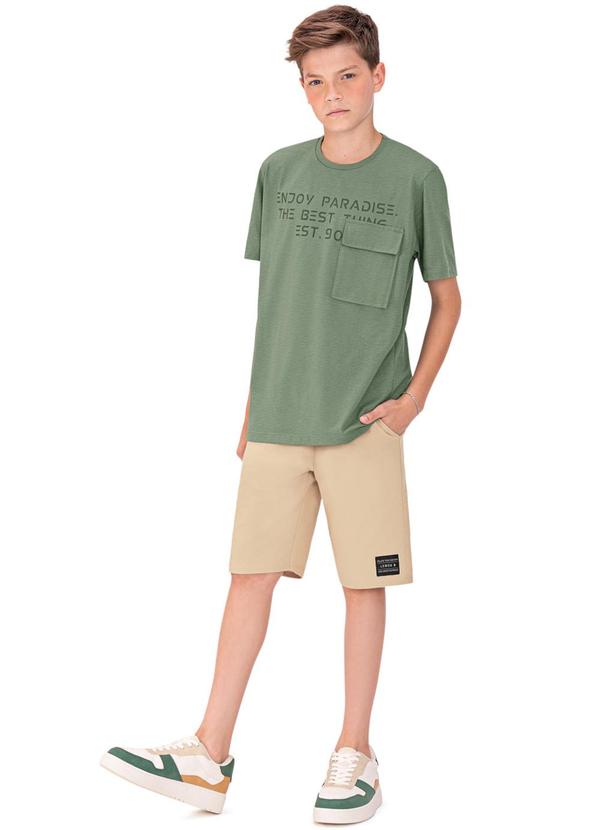 Lemon - Camiseta Teen Menino Verde 2