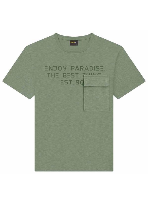 Lemon - Camiseta Teen Menino Verde 3