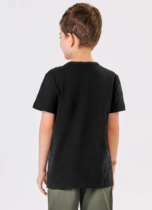 Trick Nick - Camiseta Verão Infantil Masculina Preto - TRICK NICK