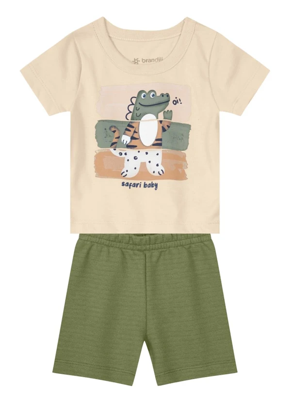 Brandili Baby - Conjunto Bebê Menino  Baby Natural 2