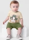 Brandili Baby - Conjunto Bebê Menino  Baby Natural - variação: Natural