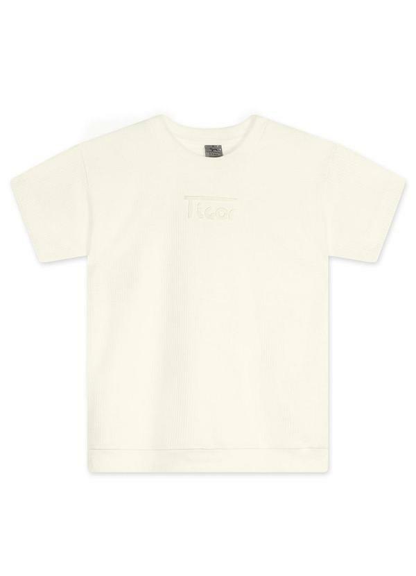 Tigor T Tigre - Conjunto Curto Infantil Masculino Bege 2