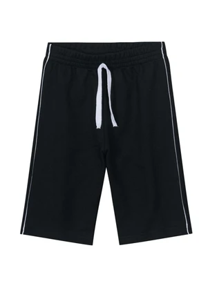 Brandili - Conjunto Menino com Camiseta e Bermuda Branco - BRANDILI