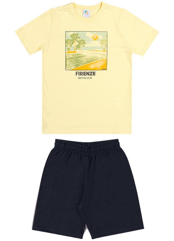 Alenice - Conjunto Teenis Club Menino Amarelo