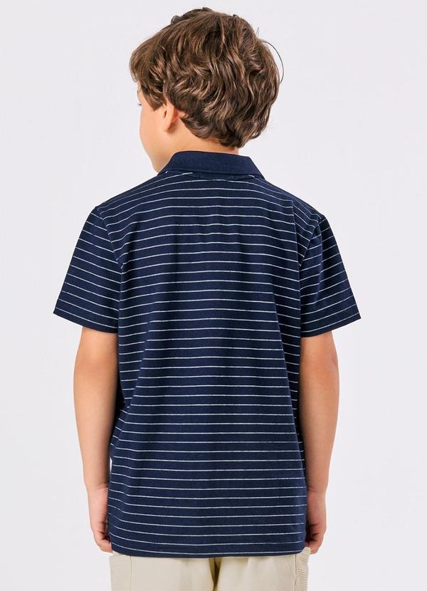 Trick Nick - Polo Menino Cotton Azul 2