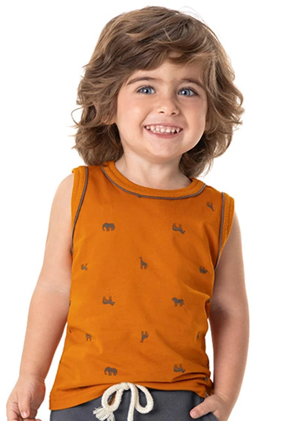 Marisol - Regata Infantil Laranja