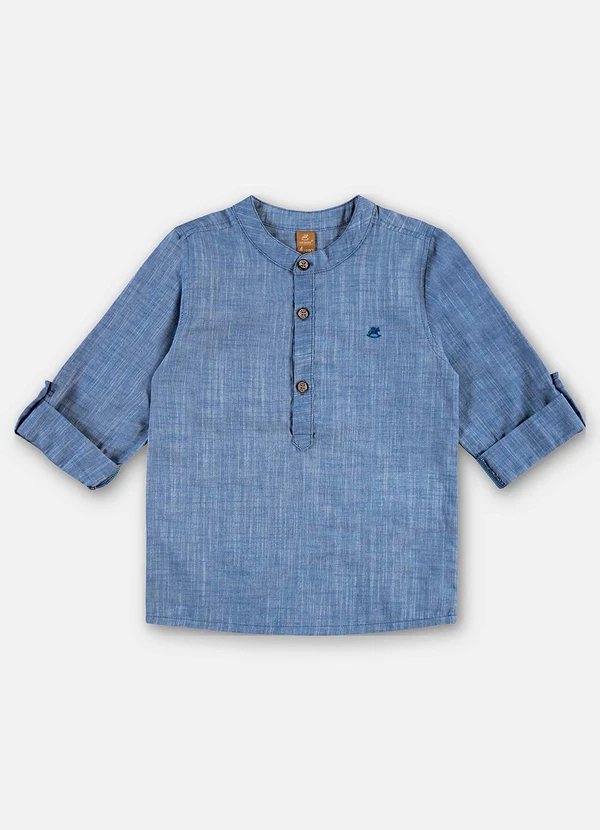 Up Baby - Bata Infantil Masculina Algodão Azul 3