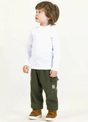 Soft Bonni - Blusa em Punho Branco - SOFT BONNI
