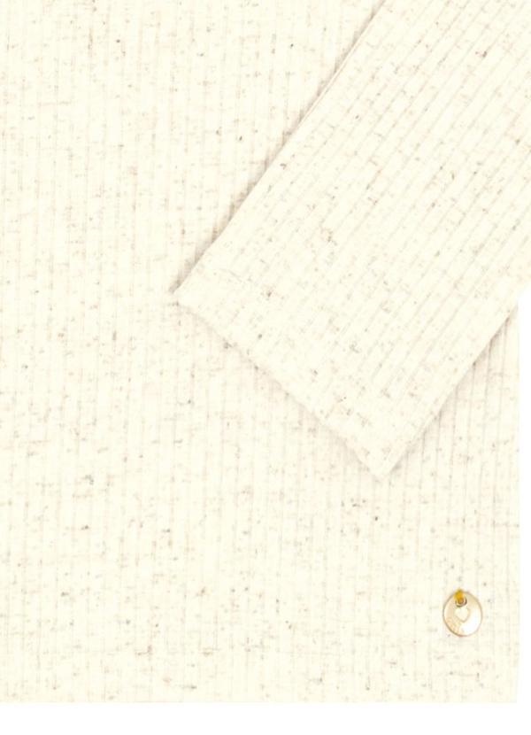 Pulla Bulla - Blusa Primeiros Passos Malha Canelada Natural 3