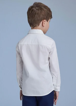 Youccie - Camisa com Logo Bordada Branco - YOUCCIE