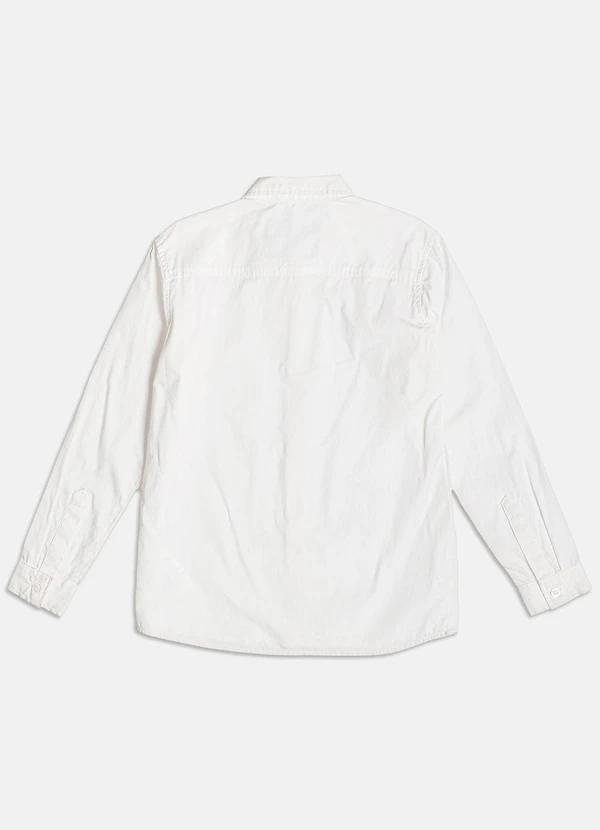 Youccie - Camisa com Logo Bordada Branco 2