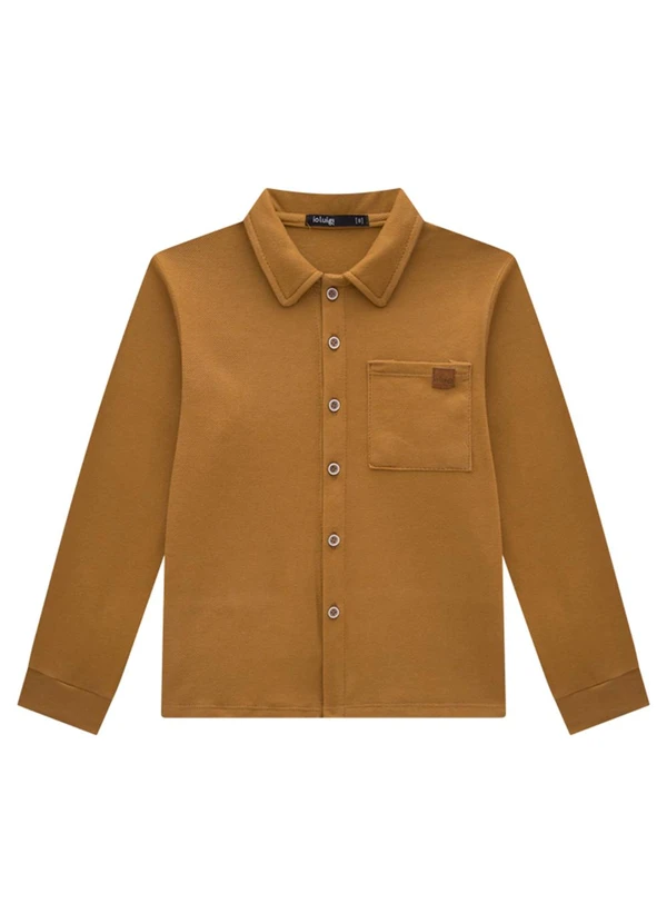 Ioluig - Camisa em Malha Alfaiataria Dupla Marrom 3
