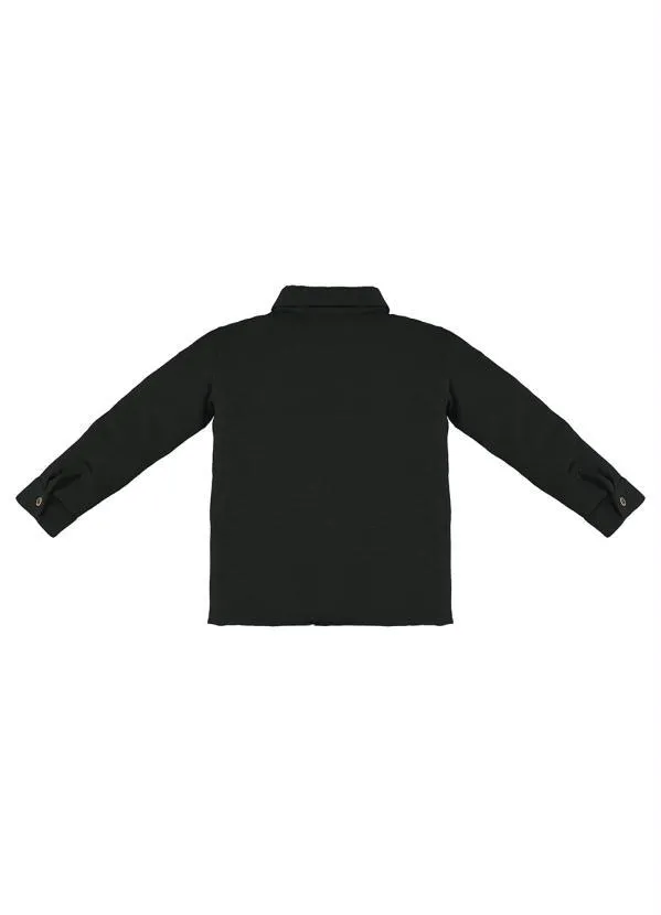 Up Baby - Camisa em Malha Texturizada Preto 4