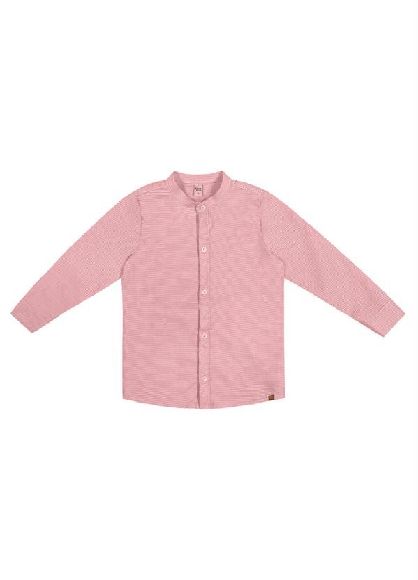 Trick Nick - Camisa Infantil Manga Longa Rosa