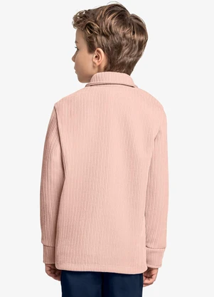 Trick Nick - Camisa Infantil Manga Longa Rosa - TRICK NICK