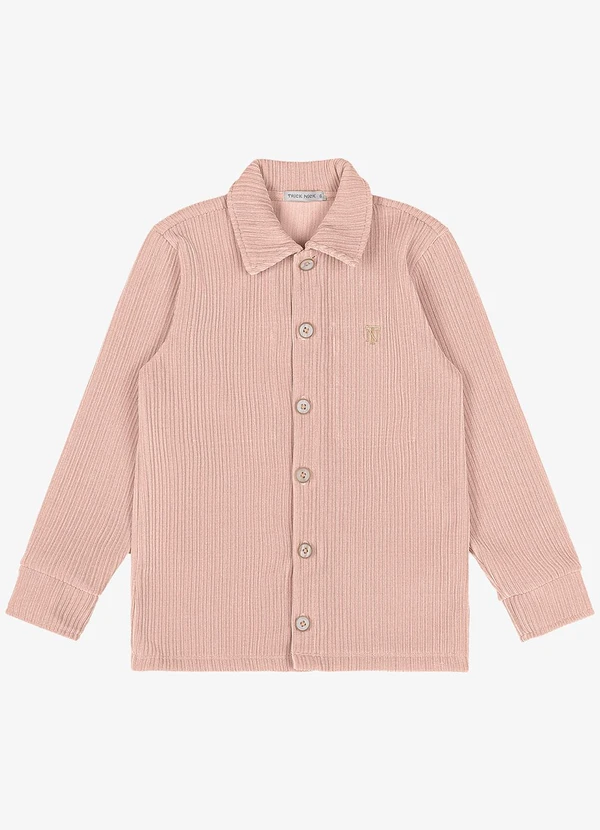 Trick Nick - Camisa Infantil Manga Longa Rosa 5
