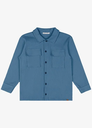 Trick Nick - Camisa Infantil Masculino Azul - TRICK NICK