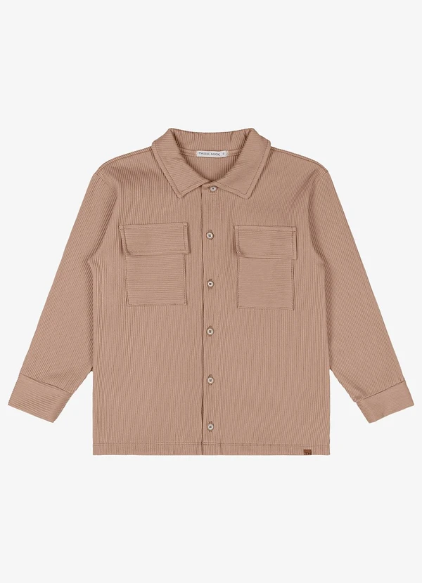 Trick Nick - Camisa Infantil Masculino Marrom 5
