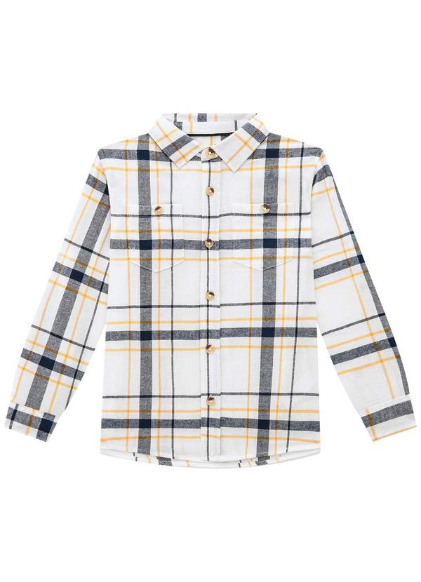 Milon - Camisa Infantil Menino Branco