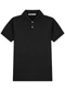 Ioluig - Camisa Infantil Menino Polo em Piquet Amarelo - variação: Preto