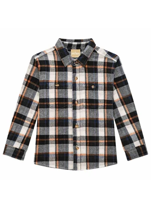 Milon - Camisa Infantil Menino Preto - MILON
