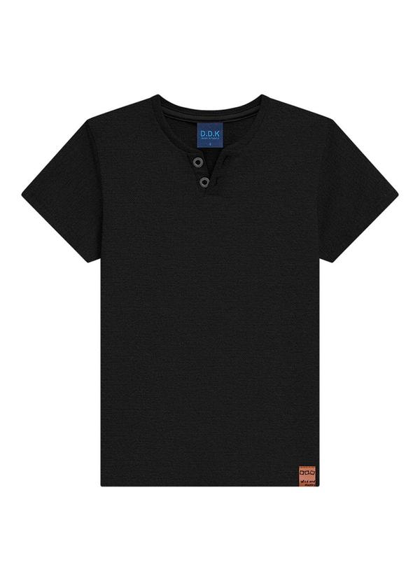 Ddk - Camisa Infantil Menino Preto