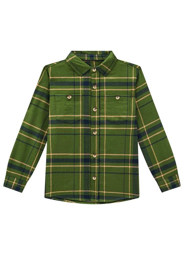 Milon - Camisa Infantil Menino Verde