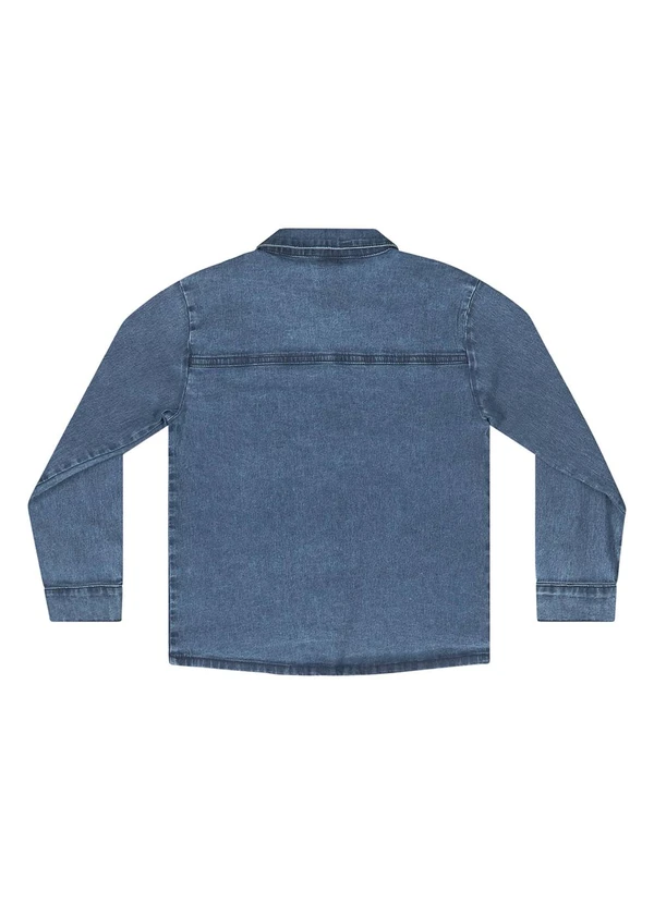 Quimby - Camisa Jeans Infantil para Menino Azul 4