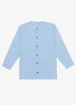 Trick Nick - Camisa Manga Longa Azul - TRICK NICK