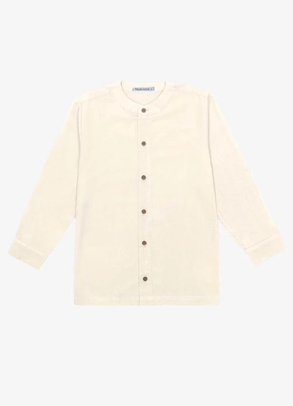 Trick Nick - Camisa Manga Longa Bege