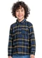 Quimby - Camisa Manga Longa Menino Azul - variação: Azul