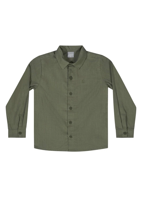 Quimby - Camisa Manga Longa Menino Verde 3