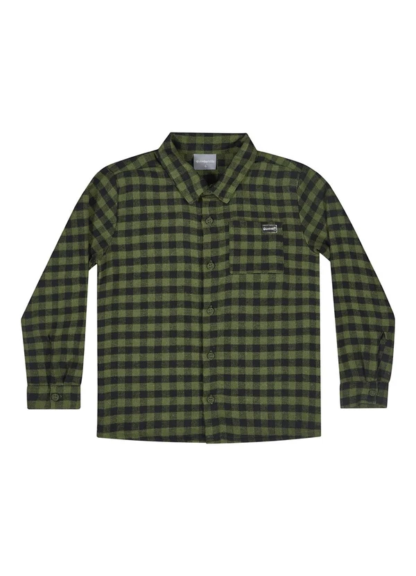 Quimby - Camisa Manga Longa Menino Verde 4