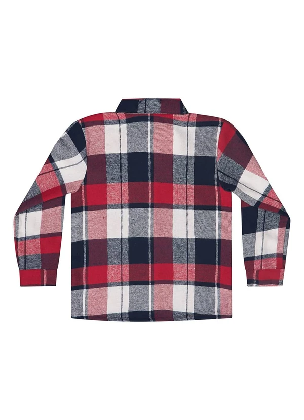 Quimby - Camisa Manga Longa Menino Vermelho 5
