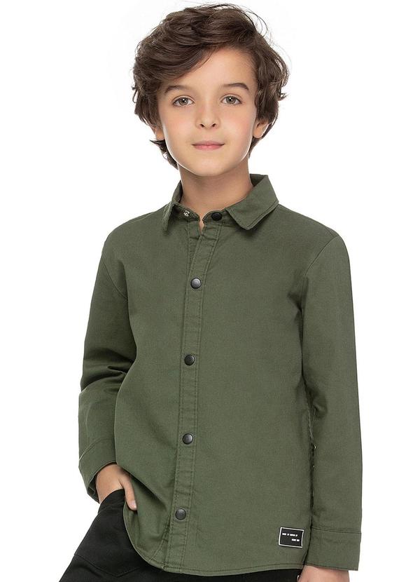 Trick Nick - Camisa Manga Longa Verde