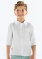 Quimby - Camisa Menino Tricoline Branco - variação: Branco