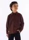 Quimby - Camisa para Menino Cotelê Bege - variação:  