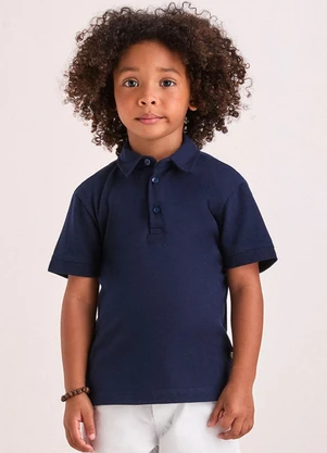 Youccie - Camisa Polo Básica Marinho Azul - YOUCCIE