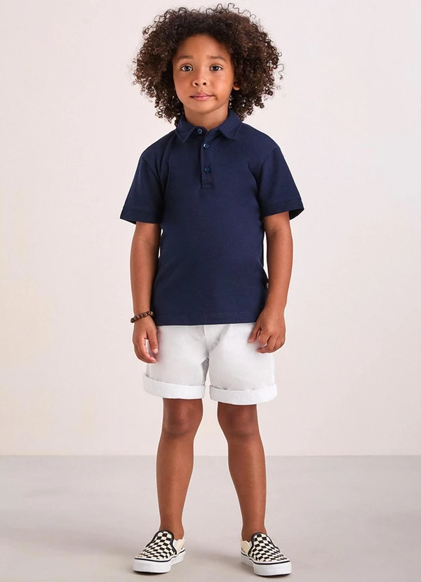 Youccie - Camisa Polo Básica Marinho Azul 3