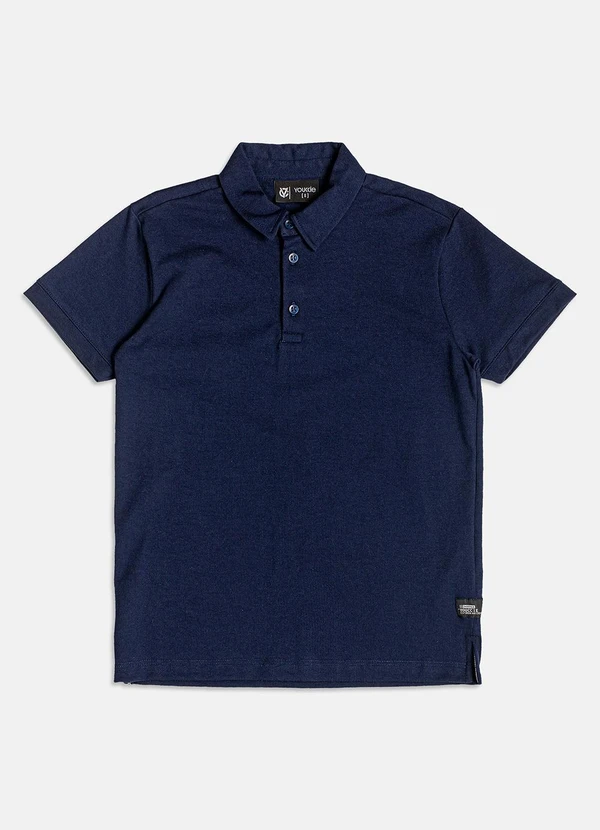 Youccie - Camisa Polo Básica Marinho Azul 5