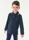 Trick Nick - Camisa Polo Infantil Manga Longa Azul - variação: Azul